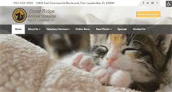 Desktop Screenshot of ftlauderdalevet.com